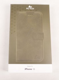 Mystyle Leather Bag Gsm - 80637 My Style Flex Wallet For Apple Iphone 16 Forest Green