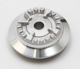 Teka Cooker Pan Support - 60603126 Auxiliary Burner Crown W-straight Wing