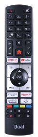 Vestel Ir remote Control - R-c 4518p 23794467 R-c 4518p Dual (gray-s)(black-p)
