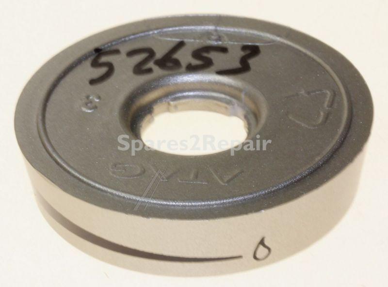 Atag Button - 88040881 Knob Ring Gas Silver
