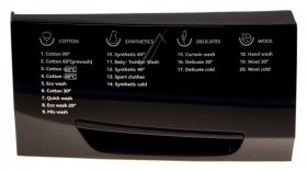Detergent Dispenser Cover - 42126346 Detergent Drawer Cover Bush Qa2(f721qb) [Vestel]