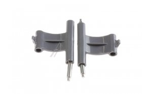 Door Hinges - Kw713458 Latch-interlock -hinge+pin 2pk Je850 [Delonghi]