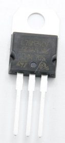 Stmicroelectronics Fixed Voltage Reg. Pos. - 7824 L78m24cv Voltage Regulator +24v-0 5a 78m24 To-220