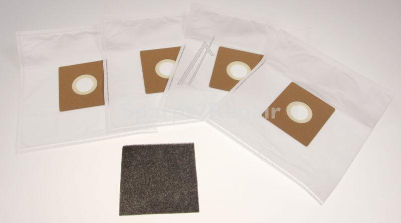 Vacuum Cleaner Bags - 12475000000446+12475000000337 Dust Bag + Filter [Midea]
