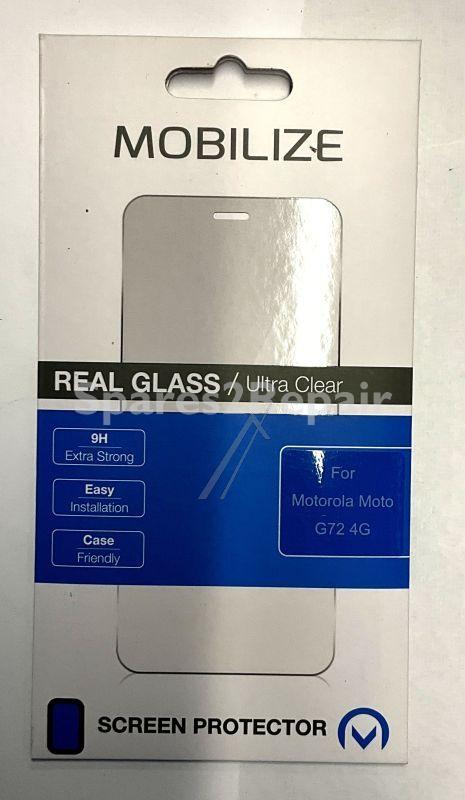 Mobilize Display Protective Plastic Film - 56746 Mobilize Glass Screen Protector Motorola Moto G72 5g