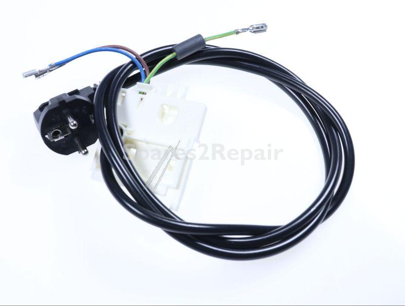 Mains Power Lead - C00858524 488000858524 Power Cord Eu Plug With Ferrite [Whirlpool Indesit]