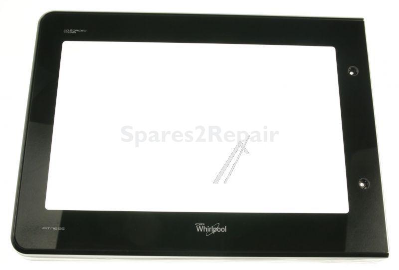 Oven Door - C00467519 482000013364 Door Frame Outer Assembly Bl [Whirlpool Indesit]