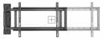 Mywall Wall Mounting Bracket - Motorisierter & Schwenkbarer Deckenhalter Fur Flachbildschirme 32“ - 75 “ (81 -190 Cm)