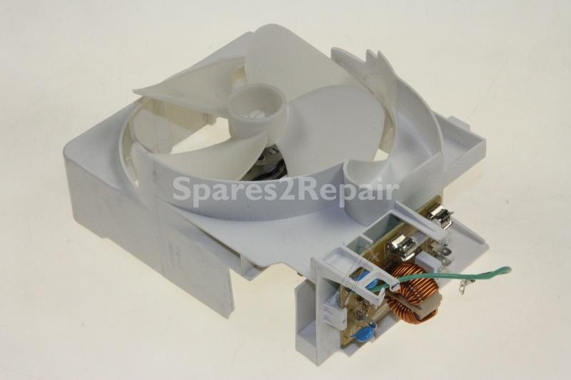 Atag Ventilator Motor - 88027550 400633 Motor Ventilation+bracket Assembly