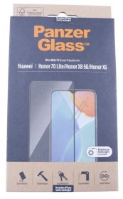 Panzerglass Display Protective Plastic Film - 5402 Panzerglass Screen Protector Honor X6a | X6 | X8 5g | 70 Lite | Ultra-wide Fit