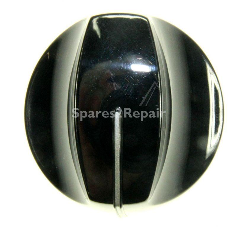 Timer Button - 140150864050 Knob Functions Black 9+0 [Electrolux Aeg]