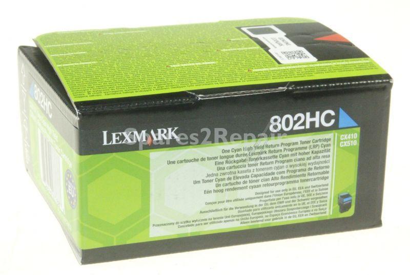 Lexmark Toner Cartridge - 80c2hc0 Toner Cyan 3k