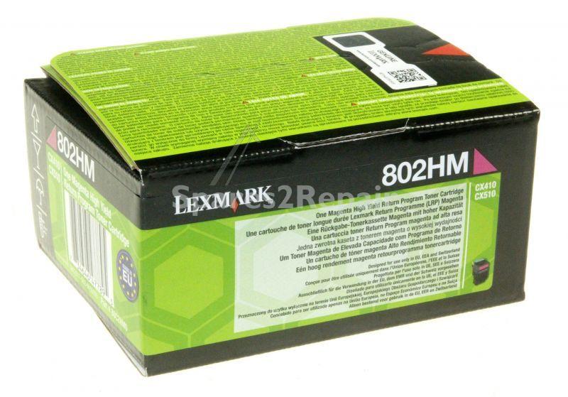 Lexmark Toner Cartridge - 80c2hm0 Toner Magenta 3k