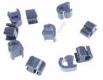 Rubber Stop - C00648011 488000648011 Hob Rubber Grids 9x7x6mm 10p [Whirlpool Indesit]