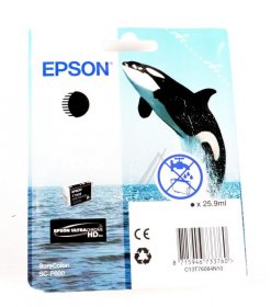 Epson Cartridge - T7608 C 13 T 76084n10 Ink Cartridge Black Matte 25 9ml