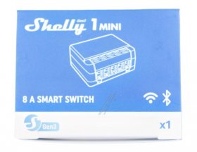 Shelly Actuator - 222757 Plus 1 Mini Gen 3 Relay Max 8a 1 Channel Wifi Bt