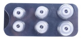 Denon Marantz Foam Pad Headphones - Ze03077 Ear Tips Ear Adapter Pi7 S2 Canvas White Ear Tip (s-m-l)