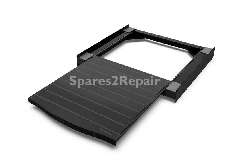 Meliconi Build in Frame drawer - Torre Black 656136 Intermediate Installation Frame With Drawer Black