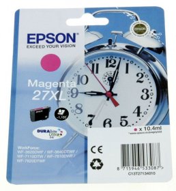 Epson Cartridge - 27xl C13t27134010 Ink Cartridge Magenta 10 4ml