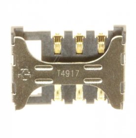 Samsung Sim Card Reader Internal - 3709-001799 Connector-card Edge 6p 0 8mm Smd-a Au-ni
