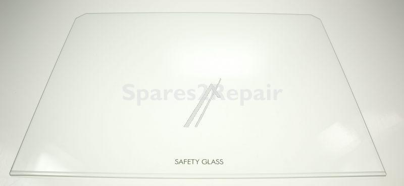 Pane - C00266240 482000086037 Crisper Cover (590x428x4) [Whirlpool Indesit]
