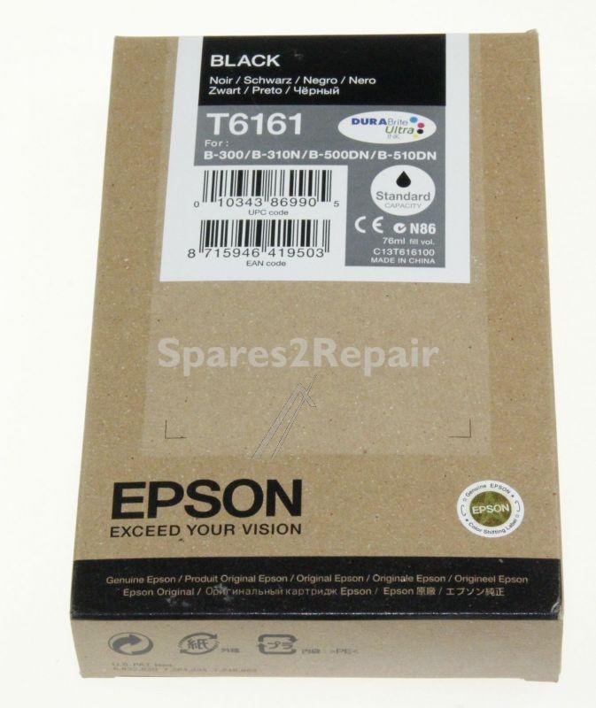 Epson Cartridge - T616100 C13t616100 Tintenpatrone Schwarz 76ml