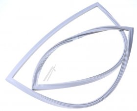 Liebherr Refrigerator Door Seal - 710911800 Magnetdichtung Push-in Grau Kt-1