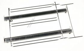 Hisense Gorenje Telescopic Slideout Oven Grills - 504355 Guides 60 Full Ext r Assembly 2-4 Endstop