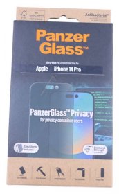 Panzerglass Display Protective Film - P2784 Panzerglass Privacy Screen Protector Apple Iphone 14 Pro | Ultra-wide Fit W Easyaligner
