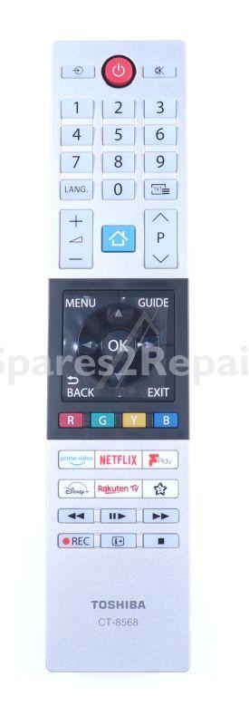 Vestel Ir remote Control - Rc45198 30123926 R-c 45198 Amazon Fplay Black Rohs