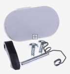 Washing Machine And Tumble Dryer Door Handles - 90447699 Door Handle Assembly [Candy Hoover]