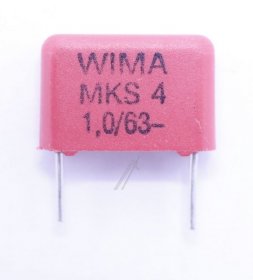 Wima Mks4 Pulse Capacitor - 1 0uf-63v Mks4c041003c00kssd Mks4-capacitor Rm=10mm