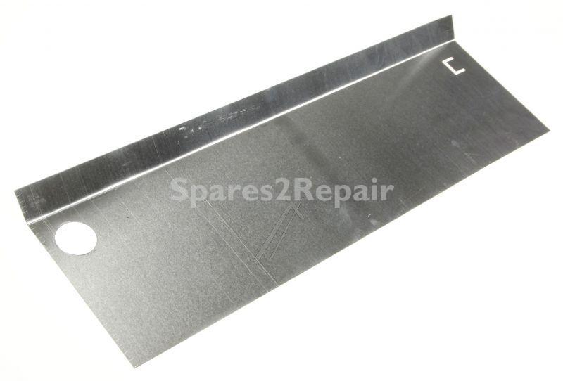 Housing Part - C00266091 482000086026 Aluminium Drip Guard Comby Nf [Whirlpool Indesit]
