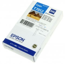 Epson Cartridge - T7012 C13t70124010 Ink Cartridge Cyan 34 2ml
