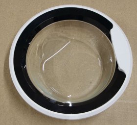 Washing Machine Window - C00508605 488000508605 Door Frame+glass Natis Wm Gw-bk [Whirlpool Indesit]