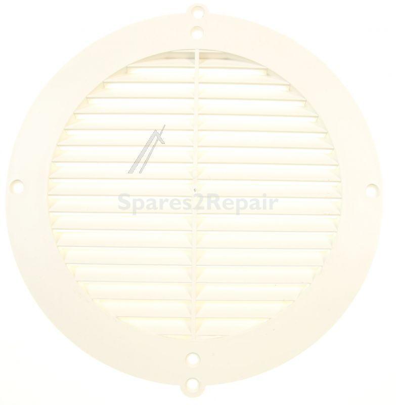 Faber Franke Roblin Air Vent Grille - 112 0157 303 Round Grille Gdc 125