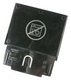 Saeco Casing Cover - Cp0977-01 421944085301 Blk Dump Box Cover Omn-b-p