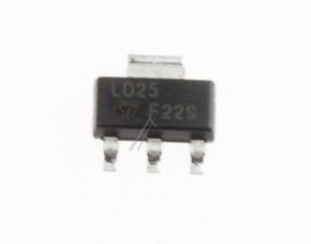 Stmicroelectronics Fixed Voltage Reg. Pos. - Ld25 Ld1117s25tr Voltage Regulator Ldo +2 5v 1117 Sot223-3