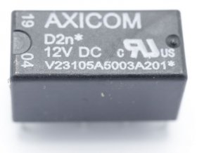 Te Connectivity Pcb Relay To 12v - 12vdc 3a-250vac Relais, 2 Wechsler, V23105-a5003-a201