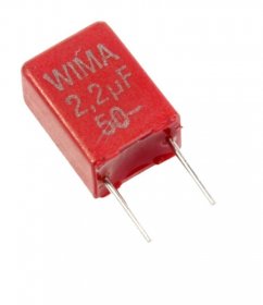 Wima Mks2 Pulse Capacitor - 2,2uf-50v Mks2-capacitor Rm=5mm