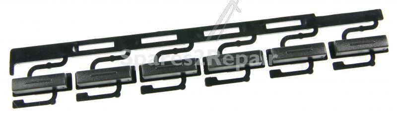 Button - 1174422012 Push Button Set Black [Electrolux Aeg]