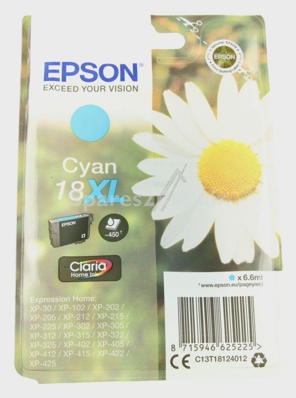 Epson Cartridge - 18xl C13t18124012 Cyan Ink Cartridge 6 6ml