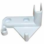 Fixings And Brackets - C00075599 482000022685 Freezer Flap Hinge Lh - White [Whirlpool Indesit]