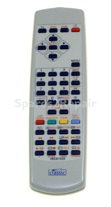 Classic Classic 1 To 1 Remote Controls - Irc81432 Remote Control Classic Tv-dvd Combi