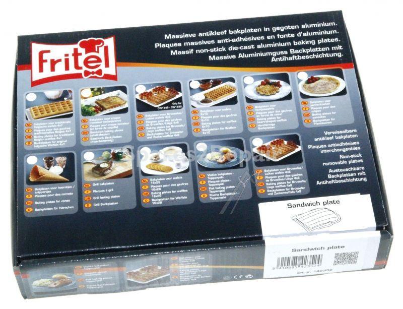 Fritel Tray - 142352 Set Baking Plates For Sandwich