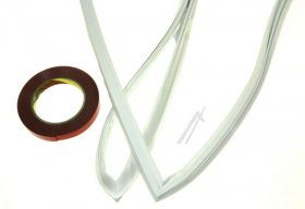 Liebherr Magnetic Door Seal - 711101200 Magnetic Door Seal 4-sided White With Mounting Material