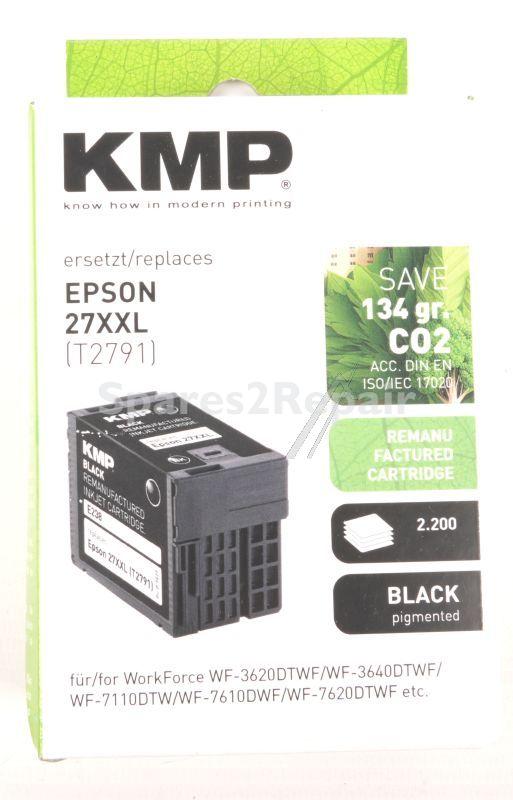Kmp Cartridge - 1627 4201 E186 Ink Cartridge Black