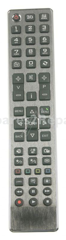 Vestel Battery Compartment Lid - 40021063 Battery Cover Rc5010-11 Pearl Silver-p)rohs