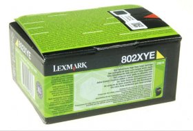Lexmark Toner Cartridge - Adaptable For Lexmark Projekt-toner 802xye Gelb 4k Cx510