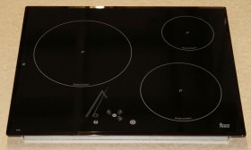 Teka Ceramic Surface - 20204016 Glass+bottom Cover Assembly Black Ir 635 Vr